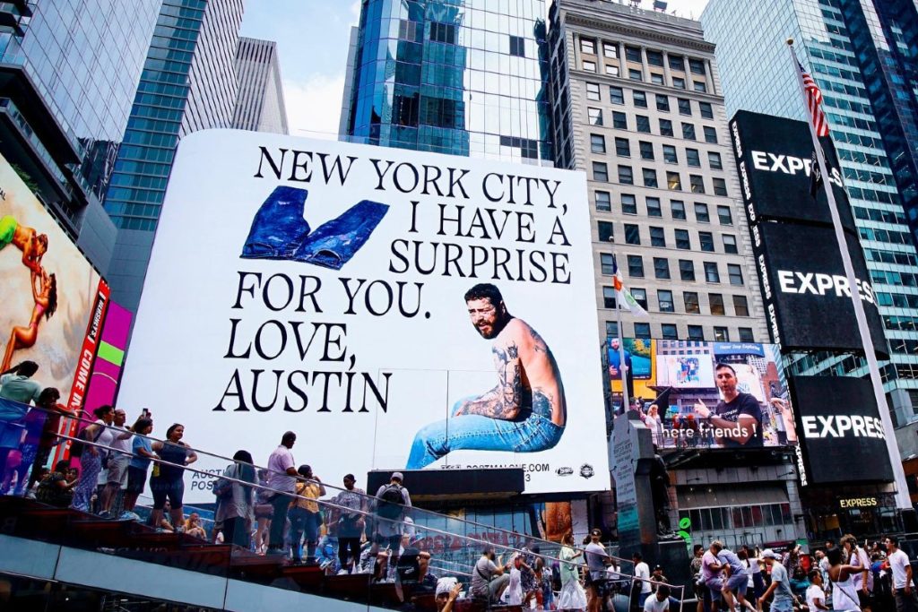 TIME SQUARE DIGITAL LED ADS